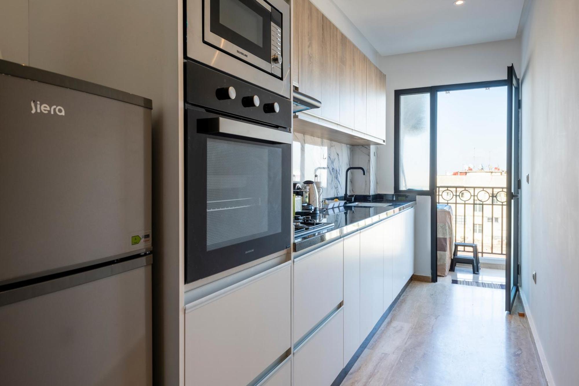 Appartement Charmant & Cozy - Centre Ville De ラバト エクステリア 写真